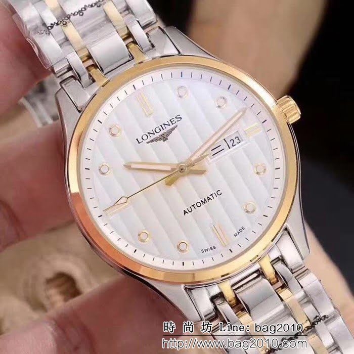 LONGINES浪琴 經典大三針 全自動機械 精品男士腕表 WSS1192